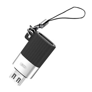 XO Adaptér USB-C na Micro USB XO NB149-C (černý)