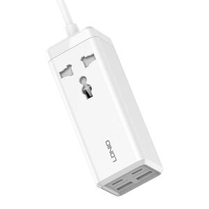 LDNIO Napájecí lišta s 1 zásuvkou AC, 2x USB, 2x USB-C LDNIO SC1418, EU/US, 2500 W (bílá)