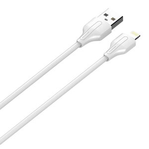 LDNIO Kabel USB na Lightning LDNIO LS540, 2,4 A, 0,2 m (bílý)