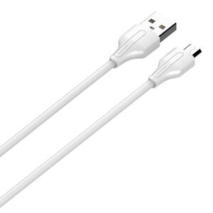 LDNIO Kabel USB-Micro USB LDNIO LS540, 2,4 A, 0,2 m (bílý)