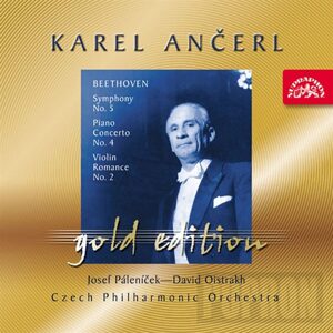 Karel Ančerl / Česká filharmonie - Gold 25 - Romance pro housle a orchestr č. 2 F dur, CD