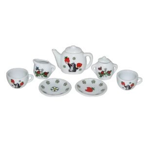 Wiky Nádobí - čajový set Krtek porcelán na kartě