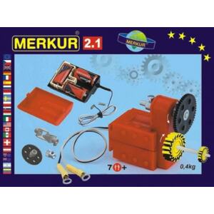 Merkur Toys Stavebnice MERKUR 2.1 Elektromotorek v krabici