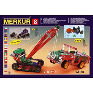 Stavebnice MERKUR 8 130 modelů 1405ks