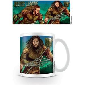 Keramický hrnek DC Comics/Justice League/Liga Spravedlivých Aquaman Action (objem 315 ml) bílý