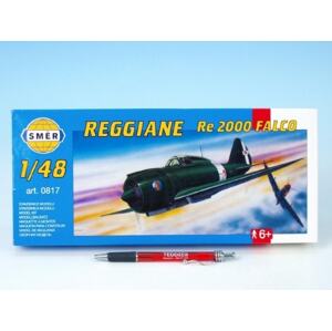 Směr Model Reggiane RE 2000 Falco 1:48 16,1x22cm v krabici 31x13,5x3,5cm