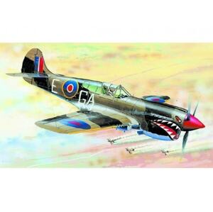 Směr Model Curtiss P-40 K Kittyhawk MK.3 13,2x15,7cm v krabici 25x14,5x4,5cm