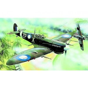 Směr Model Supermarine Spitfire MK.VC 12,8x15,3cm v krabici 25x14,5x4,5cm