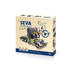 Vista Stavebnice Seva Doprava Truck plast 402 dílků v krabici 35x33x5cm