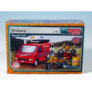 Vista Stavebnice Monti 49 Enduro Renault Trafic 1:35 v krabici 22x15x6cm