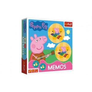 Trefl Pexeso papírové Prasátko Peppa/Peppa Pig společenská hra 36 kusů v krabici 20x20x5cm