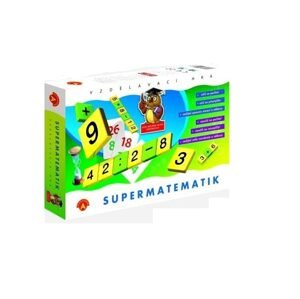 Supermatematik společenská hra naučná v krabici