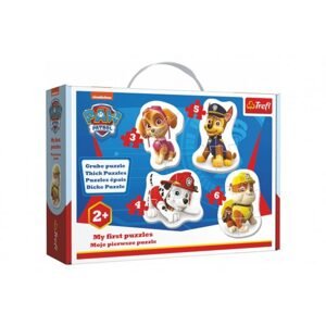 Trefl Puzzle baby Paw Patrol/Tlapková patrola 4ks v krabici 27x19x6cm 24m+