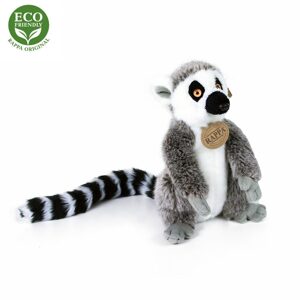 RAPPA Plyšový lemur 22 cm ECO-FRIENDLY