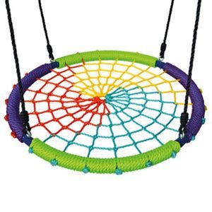 Bino Dětská houpačka kruhová barevná