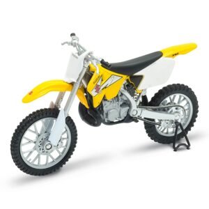 Welly Motocykl Suzuki RM250 1:18 žlutý