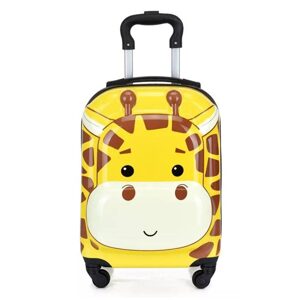 bHome Dětský cestovní 3D kufr Žirafa 29l