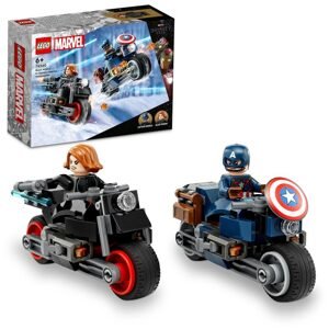 Lego Black Widow a Captain America na motorkách