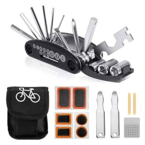 Cyklistická multifunkční sada klíčů na opravu + pouzdro - multitool (APT)