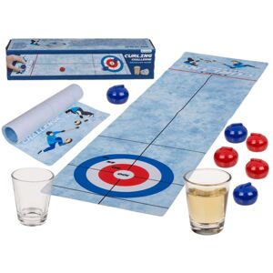 Alkoholová společenská stolní hra - Curling