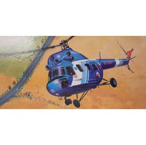 Směr modely Vrtulník Mi 2 - Policie 1:48