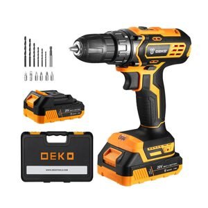 Deko Tools Akumulátorová vrtačka Deko Tools DKCD20XL01-10S3 20V