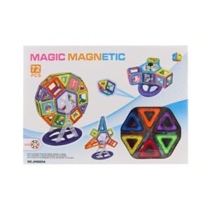 Magnetická stavebnice 72 ks