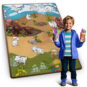 Ricokids Válcovaná pěnová omalovánka 120 x 90 x 0,3 cm Ricokids RK-344