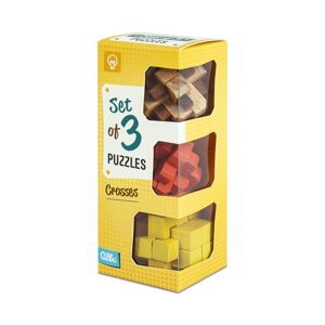 Albi Set of 3 Puzzles - Crosses