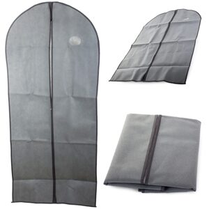 Verk Group Ochranný obal na oblečení, šedý, 60x137cm