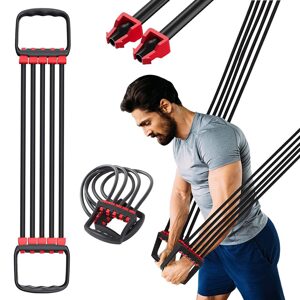 Verk Group Fitness Expander s 5 Odpornými Gumami, 67cm