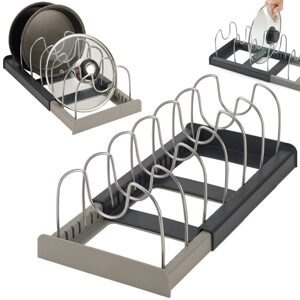 Verk Group Organizér nádobí s nastavitelnými přihrádkami 30-56cm