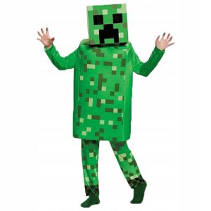 bHome Dětský kostým Minecraft Creeper 104-116 S