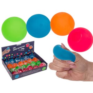 Antistresový míček NEON - Modrá