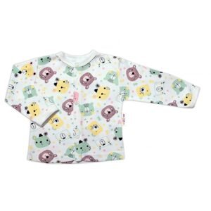 Baby Nellys Kojenecká košilka, New Teddy, neutrální barva, vel. 62 - 74 (6-9m)