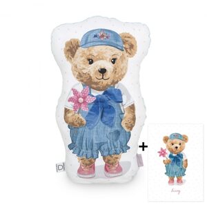 Ceba Baby Mazlící polštářek Fluffy Puffy Lizzy 50cm + plakát zdarma