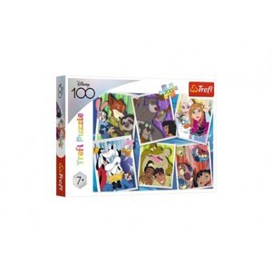 Trefl Puzzle Disney hrdinové 48x34cm 200 dílků v krabici 33x23x4cm