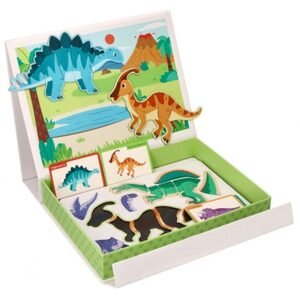 Adam Toys Magnetická vkládačka/puzzle Adam Toys, Dinosaurus