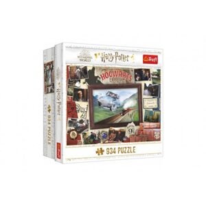 Trefl Puzzle Harry Potter Bradavický expres 934 dílků 68x48cm v krabici 26x26x10cm