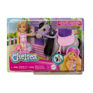 Barbie Chelsea s poníkem HTK29