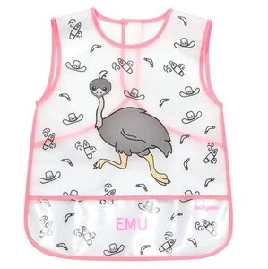 BabyOno Dětský bryndák, zástěrka, bryndák ACTIVE BABY - Emu, BabyOno