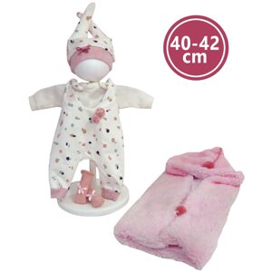 Llorens M738-86 obleček pro panenku miminko NEW BORN velikosti 40-42 cm