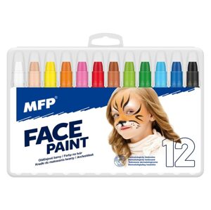 RAPPA Barvy na obličej MFP 12ks set