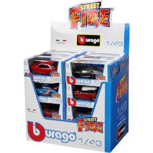 Bburago 2020 Bburago ASST 1:43 Street Fire (3 x 24 DISPLAY) 72ks