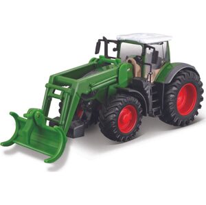 Bburago 2020 Bburago 10 cm Farm Tractor with front loader - Fendt 1050 Vario + logging Grab