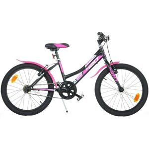 DINO Bikes - Dětské kolo 20" 420D-04SC -AURELIA černo-růžové