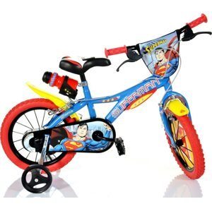 DINO Bikes - Dětské kolo 14" 614-SM- Superman