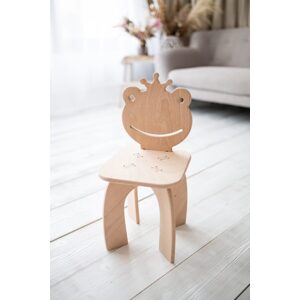 Woodisio Židle ANIMAL - Přírodní dřevo -