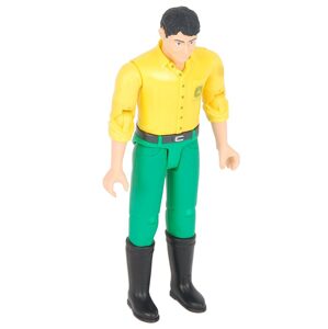 Bruder BWORLD Figurka John Deere žluté triko, zelené kalhoty