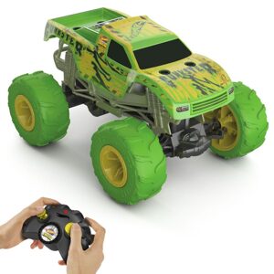 MATTEL HW RC MONSTER TRUCKS GUNKSTER SVÍTÍCÍ VE TMĚ 1:15